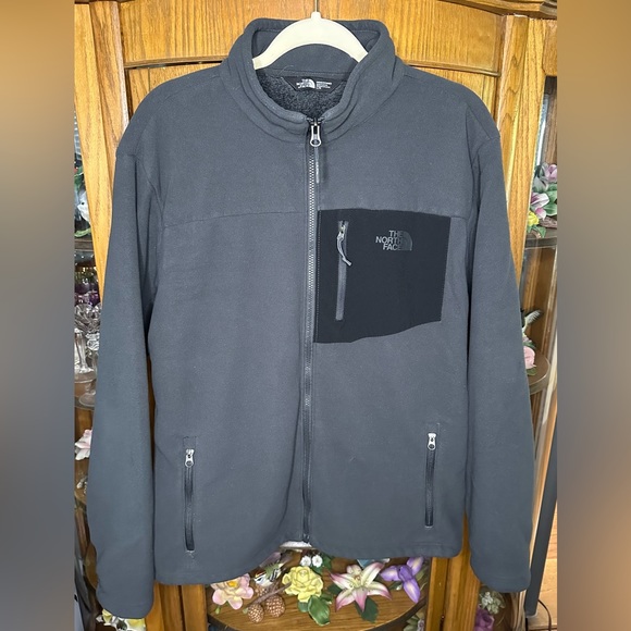 The North Face Chimborazo Full Zip Thick Fleece Jacket Size Large - Picture 1 of 11